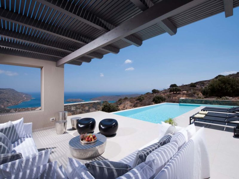Elegant and modern 6-bedroom luxury villa with captivating views | Elounda | Crete